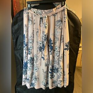 Banana republic midi skirt